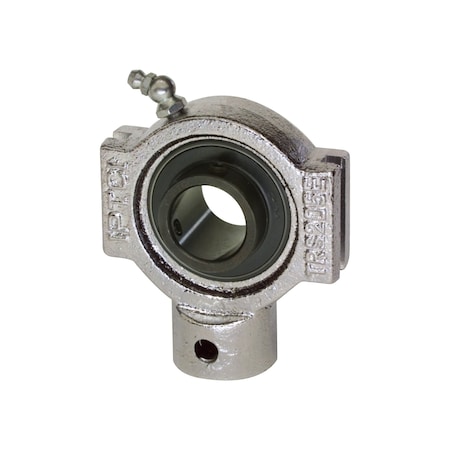 Iptci Take Up Ball Bearing Unit, 1 in Bore, Nickel Plated Hsg, Black Oxide Insert, Set Screw Locking BUCNPTRS205-16